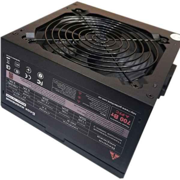Фото - Блок живлення для ПК Golden Field ATX-EX700W