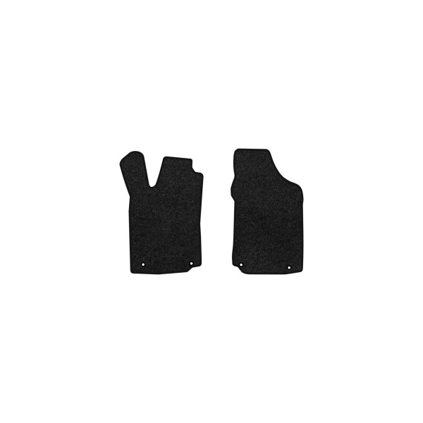 Фото - Килимки ворсові в салон авто EVAtech Premium для Audi 100 (C3) Restyling Mechanical seats 1988-1991 3 покоління Sedan EU чорний кант AU11923AV2TL4VPB