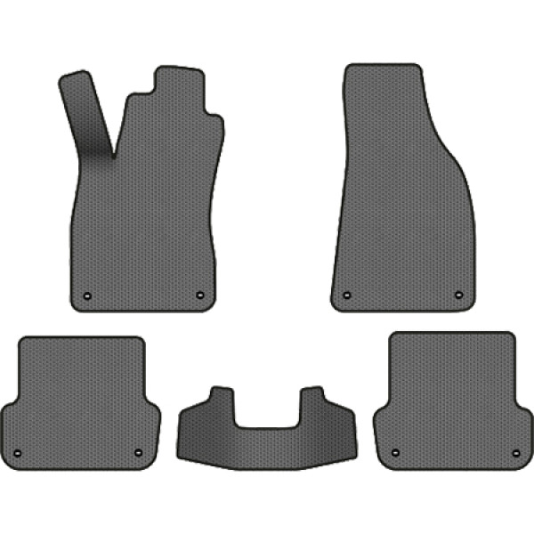 Фото - EVA коврики в салон авто EVAtech для A4 (B6) MT Audi 2000-2004 2 поколение Combi EU (AU12375CV5TL8SGB)