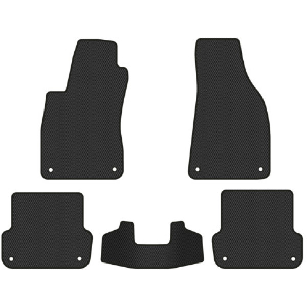 Фото - EVA килимки в салон авто EVAtech для A4 (B6) AT Audi 2000-2004 2 покоління Sedan EU (AU1407CG5AV8RGB)