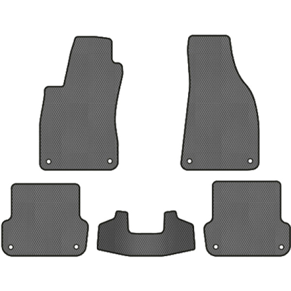 Фото - EVA килимки в салон авто EVAtech для A4 (B6) AT Audi 2000-2004 2 покоління Sedan EU (AU1407CG5AV8RGB)