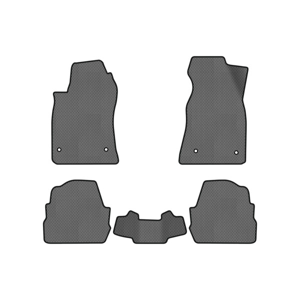 Фото - EVA коврики в салон авто EVAtech для A6 (C5) 4WD Restyling Audi 2001-2004 2 поколение Combi EU (AU31486CBB5AV4RGB)