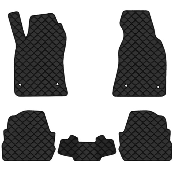 Фото - Коврики из экокожи в салон авто EVAtech ECO для A6 (C5) 4WD Restyling Audi 2001-2004 2 поколение Combi EU AU31486CVB5AV4BBB