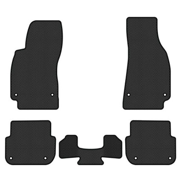 Фото - Килимки з екошкіри в салон авто EVAtech ECO для A6 (C6) Audi 2004-2008 3 покоління Combi EU AU3164CG5AV8BBLB