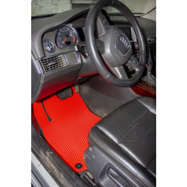 Фото - Килимки з екошкіри в салон авто EVAtech ECO для A6 (C6) Audi 2004-2008 3 покоління Combi EU AU3164CV5AV8BBLB