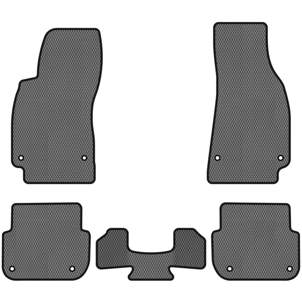 Фото - EVA килимки в салон авто EVAtech для A6 (C6) Audi 2004-2008 3 покоління Combi EU (AU3164CG5AV8RGB)