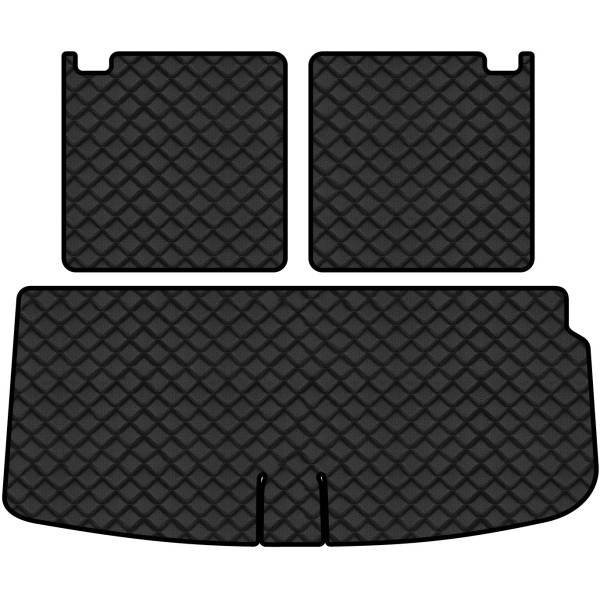 Фото - Килимок з екошкіри в багажник авто EVAtech ECO для Q7 (4L) 7 seats Audi 2005-2015 1 покоління SUV USA AU32339BE3BBLB