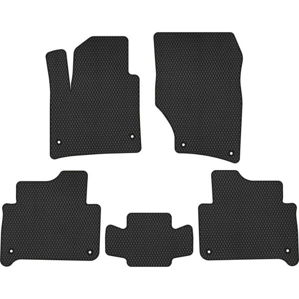 Фото - EVA килимки в салон авто EVAtech для Q7 (4L) 5 seats Audi 2005-2015 1 покоління SUV EU (AU33003C5AV8RBB)