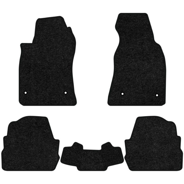 Фото - Коврики ворсовые в салон авто EVAtech Standard для Audi A6 (C5) 4WD Restyling 2001-2004 2 поколение Combi EU черный кант AU34128CGB5TL4VEB