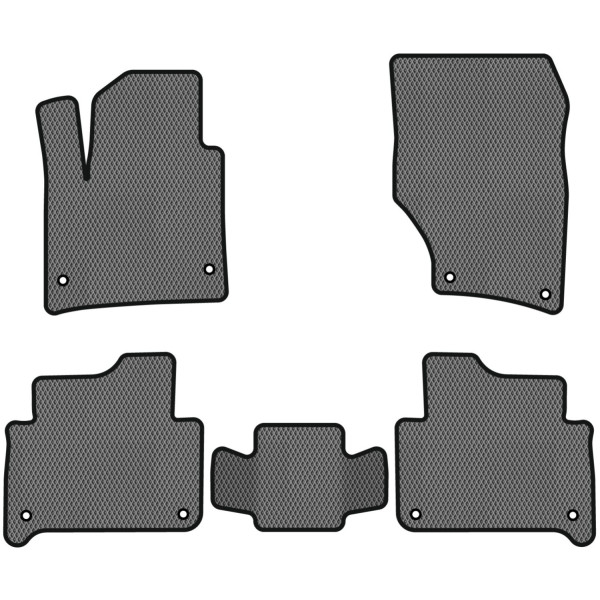 Фото - EVA килимки в салон авто EVAtech для Q7 (4L) 7 seats Audi 2005-2015 1 покоління SUV EU (AU38C5AV8RGB)