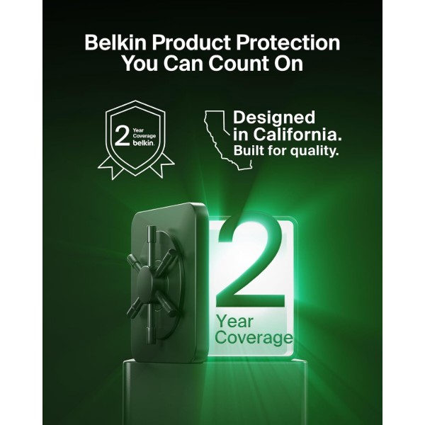 Фото - Наушники вкладыши беспроводные TWS Belkin Soundform Bolt True Wireless Black (AUC009BTBLK)