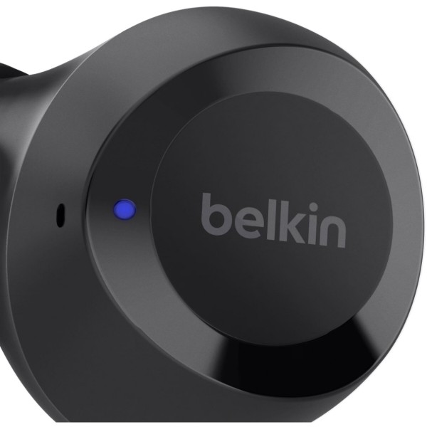 Фото - Наушники вкладыши беспроводные TWS Belkin Soundform Bolt True Wireless Black (AUC009BTBLK)