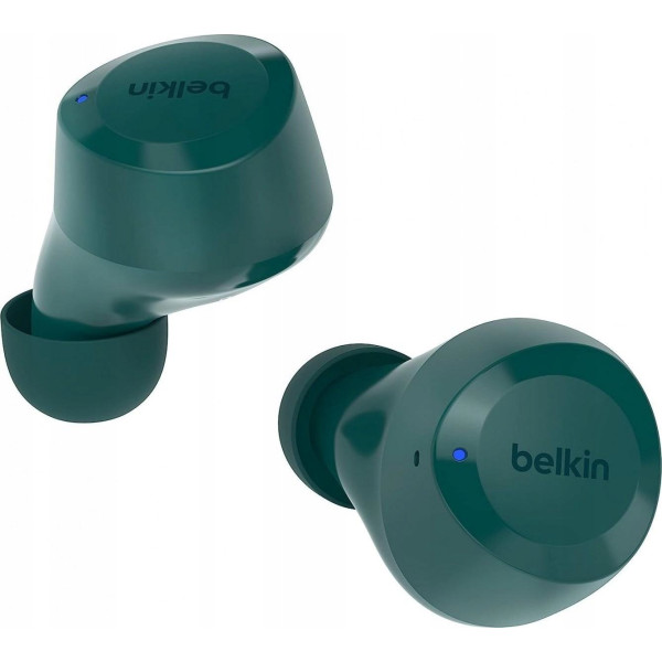 Фото - Наушники вкладыши беспроводные TWS Belkin Soundform Bolt True Wireless Turquoise (AUC009BTTE)
