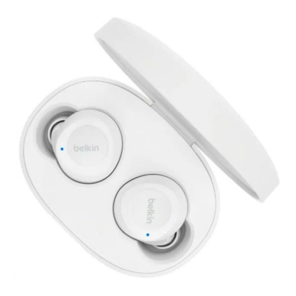 Фото - Навушники вкладиші бездротові TWS Belkin Soundform Bolt True Wireless White (AUC009BTWH)