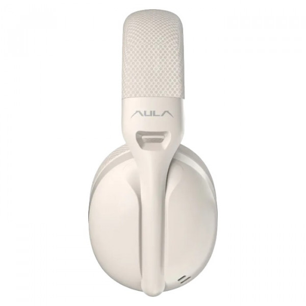 Фото - Навушники повнорозмірні бездротові Aula S6 Wireless Headset Milk Tea (6948391235578)