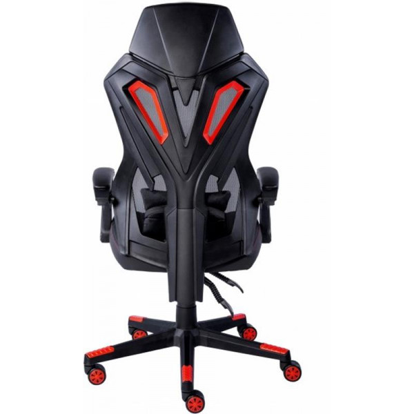 Фото - Кресло для геймеров Aula F010 Gaming Chair Black/Red (6948391286228)