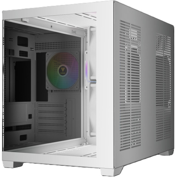 Фото - Корпус Gamdias AURA GC10M V2 WH ARGB (4711514503166)