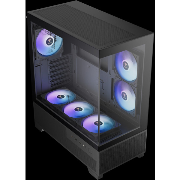 Фото - Корпус Gamdias AURA GC12 ARGB Mid-Tower (4711514503821)