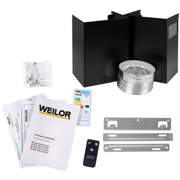 Фото - Витяжка декоративна Weilor AURA WDS 63 BLACK