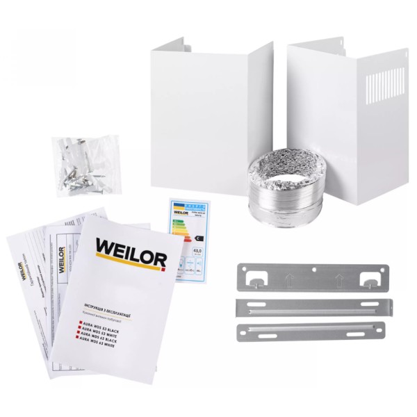 Фото - Витяжка декоративна Weilor AURA WDS 63 WHITE