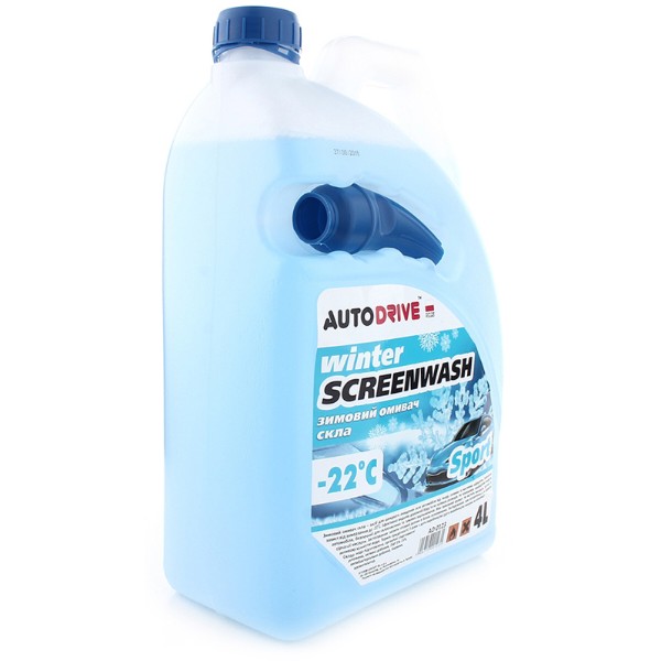 Фото - Омыватель стекла Auto Drive Winter Screenwash Sport 4 л (AD0123)