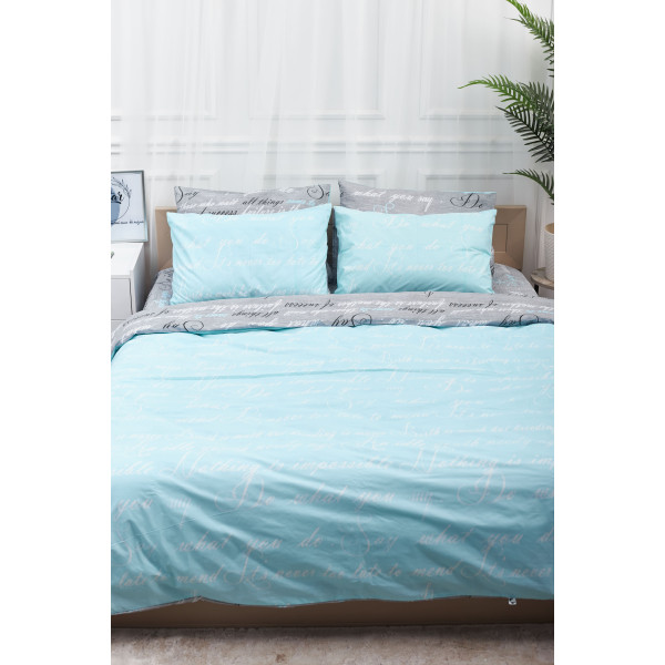 Фото - Комплект постільної білизни Moon&Star 143х210 Autograph Mind Бязь Gold Люкс (MS-820000711) Фото - Комплект постільної білизни Moon&Star 143х210 Autograph Mind Бязь Gold Люкс (MS-820000711)