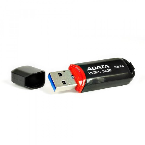 Фото - Флеш USB ADATA UV150 32GB USB 3.0 Black (AUV150-32G-RBK)