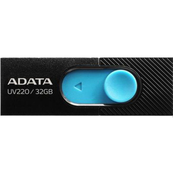 Фото - Флеш USB ADATA UV320 32GB USB 3.1 Black-Blue (AUV320-32G-RBKBL) Фото - Флеш USB ADATA UV320 32GB USB 3.1 Black-Blue (AUV320-32G-RBKBL)