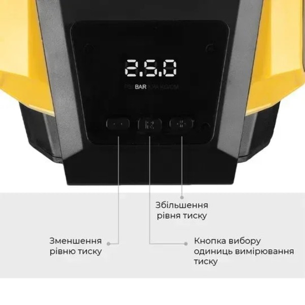 Фото - Автокомпресор Gemix Model G (GMX.Mod.G.BY) Black/yellow