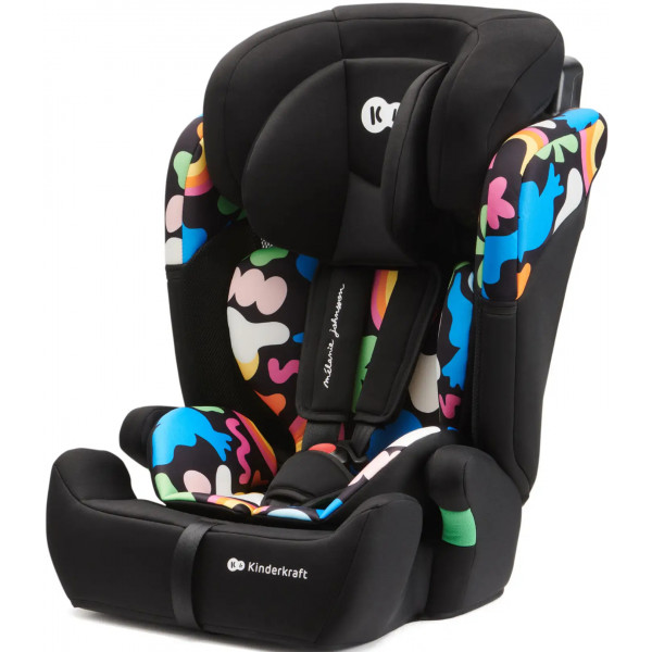 Фото - Автокрісло Kinderkraft Comfort Up i-Size Happy Shapes (KCCOUP02HAP0000)