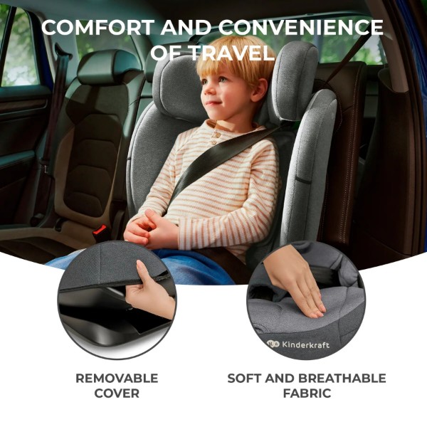 Фото - Автокрісло Kinderkraft Oneto3 i-Size Cherry Pearl (KCONE300RED0000)