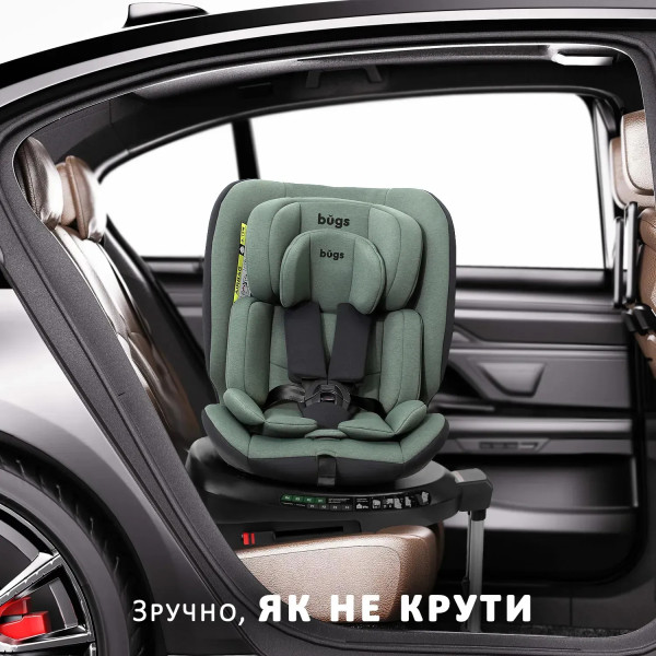 Фото - Автокрісло Bugs Aera 360 - Forest Pine (568)