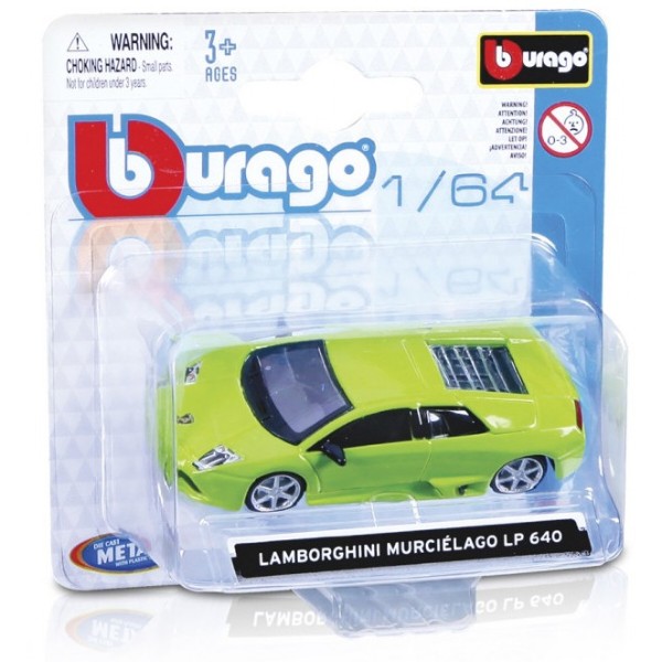 Фото - Колекційний легковий транспорт Bburago Автомоделі міні асорті 1:64 (18-59000)