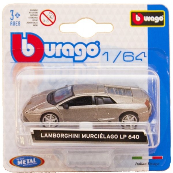 Фото - Колекційний легковий транспорт Bburago Автомоделі міні асорті 1:64 (18-59000)