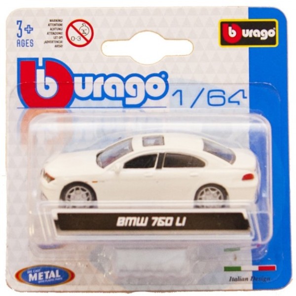 Фото - Колекційний легковий транспорт Bburago Автомоделі міні асорті 1:64 (18-59000)