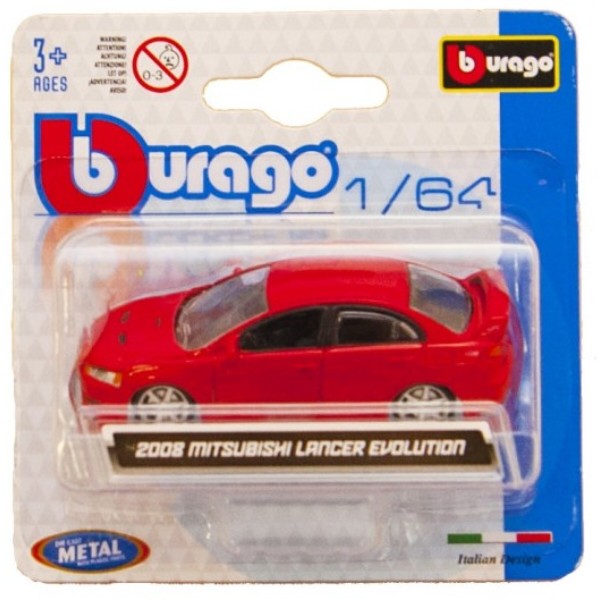Фото - Колекційний легковий транспорт Bburago Автомоделі міні асорті 1:64 (18-59000)