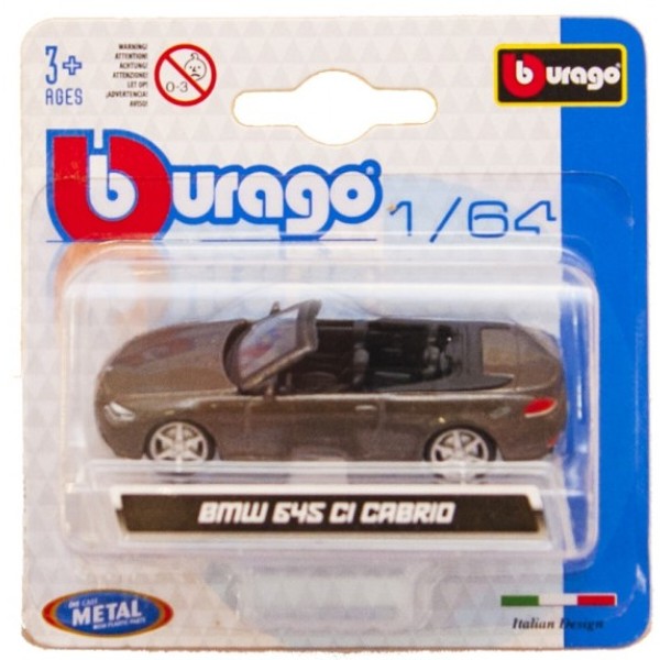 Фото - Колекційний легковий транспорт Bburago Автомоделі міні асорті 1:64 (18-59000)