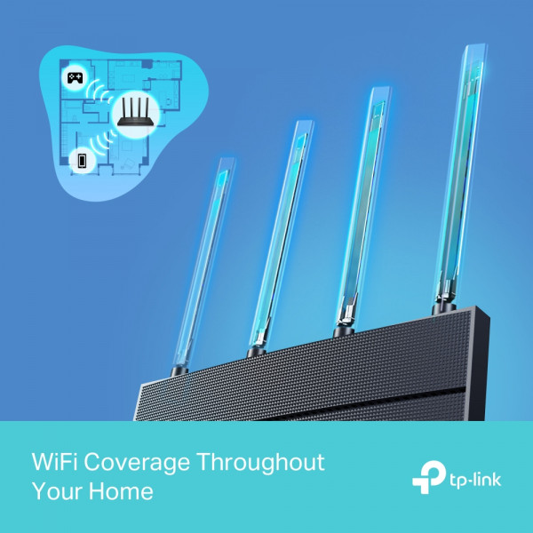 Фото - Маршрутизатор інтернет WiFi6 TP-Link Archer AX12