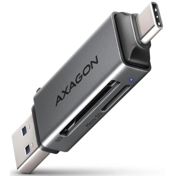 Фото - Кардридер AXAGON CRE-DAC SuperSpeed USB-C + USB-A card reader (CRE-DAC)