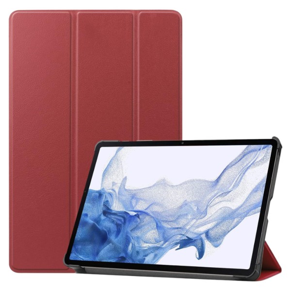 Фото - Чехол для планшета BeCover Smart Case for Samsung Galaxy Tab S10 FE (SM-X520/SM-X526) 10.9" Red Wine (713281)