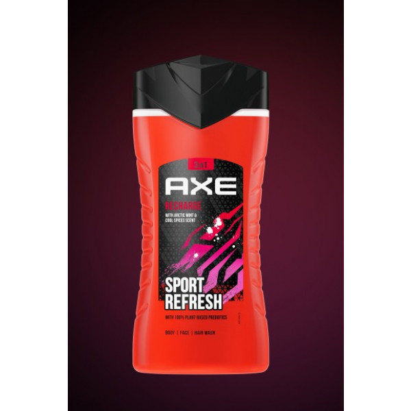 Фото - Гель для душа AXE Recharge д/чоловіків 250мл