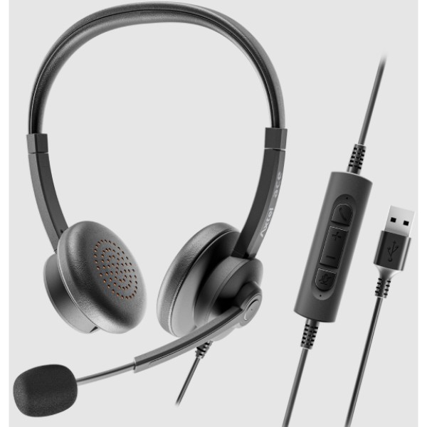 Фото - Гарнітура дротова Axtel ACE UC stereo USB-A (AXH-ACEUCD)