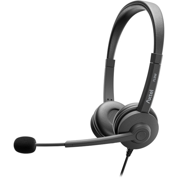 Фото - Гарнітура дротова Axtel Flow USB-C/USB-A B2C stereo headset (AXH-FLOWUCDC)