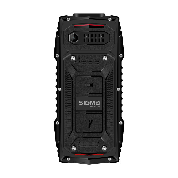 Фото - Мобільний телефон Sigma mobile X-treme AZ68 Black-Red