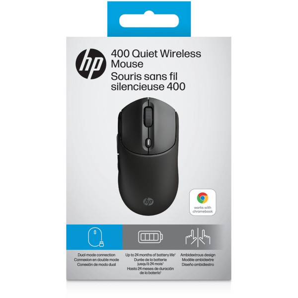 Фото - Миша бездротова HP 400 Quiet Black (AZ7B2AA)