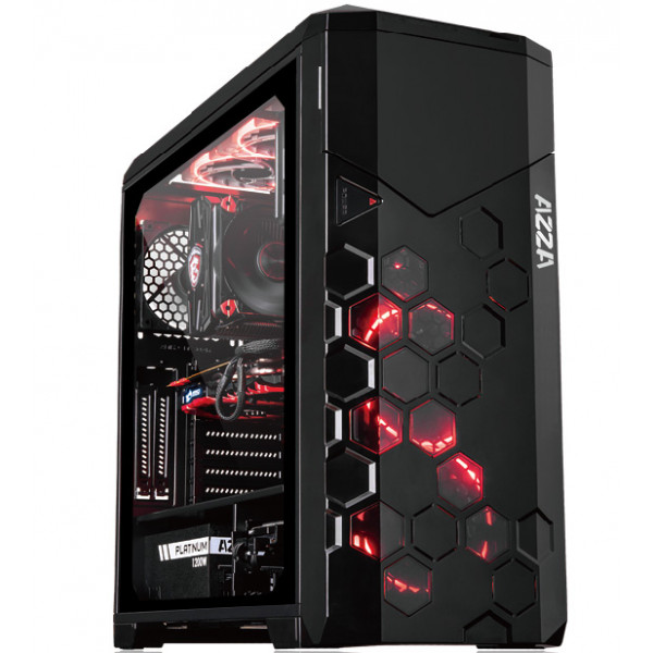 Корпус AZZA STORM (CSAZ-6000RGB-B) купити - ціна, характеристики | Comfy