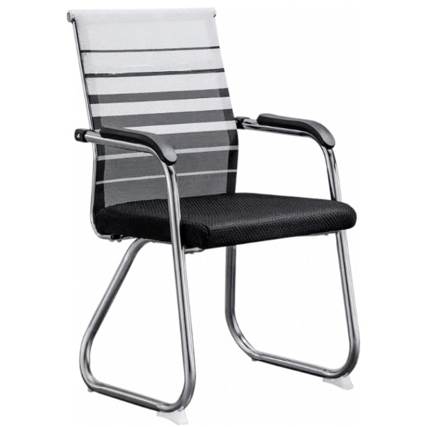 Фото - Кресло офисное GT Racer B-4029 White/Gray/Black