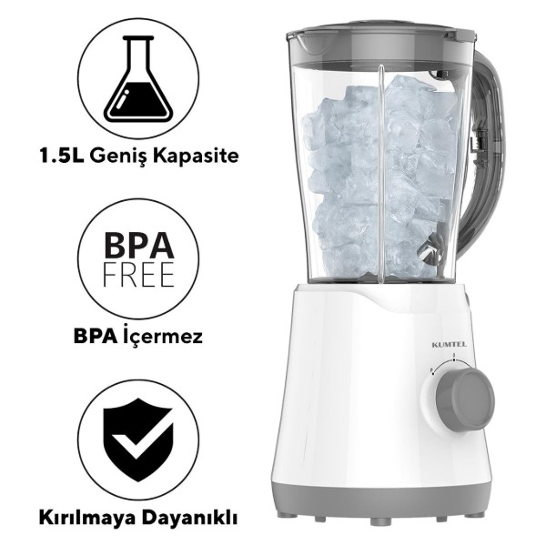 Фото - Блендер стационарный Kumtel HTB-07 White