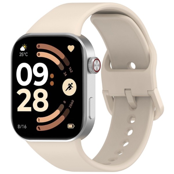 Фото - Ремінець для смарт-годинника BeCover for Xiaomi Redmi Watch 6 Beige (716468)