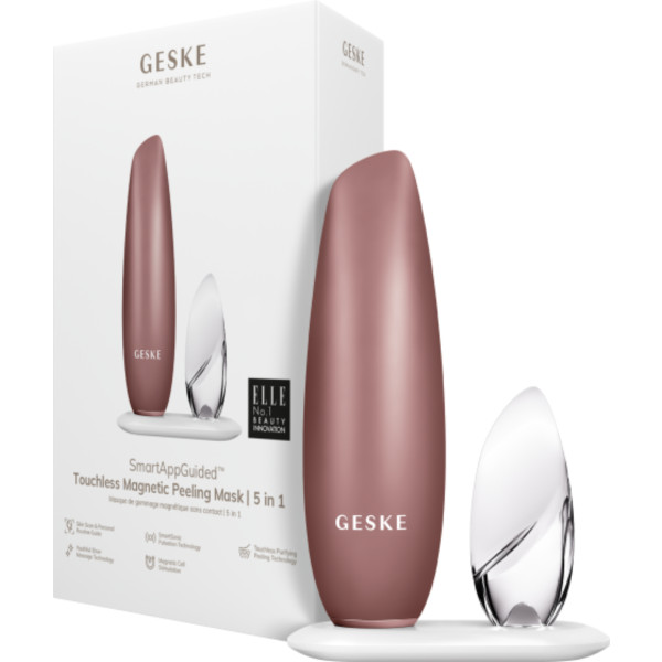 Фото - Безконтактна магнітна пілінг маска для обличчя GESKE Touchless Magnetic Peeling Mask 5 в 1 пудровий (GK000005SL01)